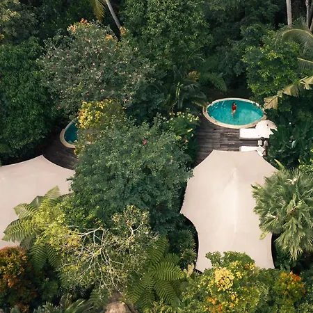 Sandat Glamping Tents Ubud Buitenkant foto